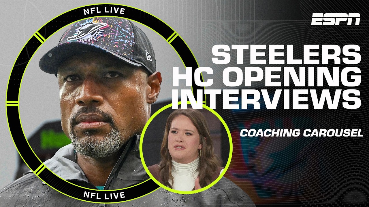 Anthony Weaver having a 2nd interview with the Pittsburgh Steelers 🤝 Brooke Pryor reports | NFL Live