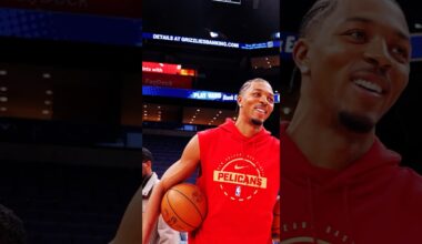 Trey Murphy III on site in Memphis #pelicans #grizzlies #nba #shorts