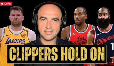 Clippers Hold On To Beat The Lakers, 112-104 | Lakers Fight Back, Not Enough