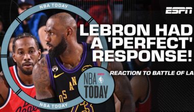 BREAKING DOWN Lakers-Clippers & LeBron James' Buss family drama + WINDY WATCH ☝️😐👆 | NBA Today