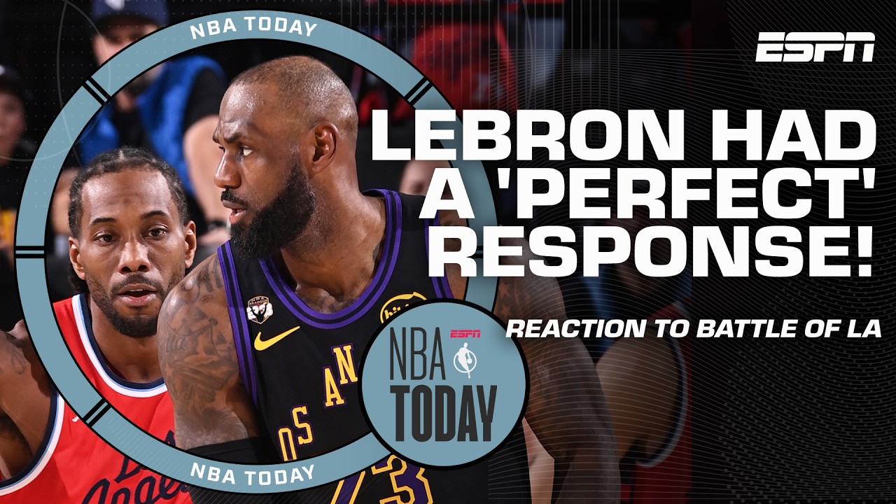 BREAKING DOWN Lakers-Clippers & LeBron James' Buss family drama + WINDY WATCH ☝️😐👆 | NBA Today