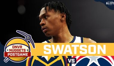Peyton Watson Gets Career-High in Nuggets Win Over Wizards | DNVR Nuggets Postgame Show