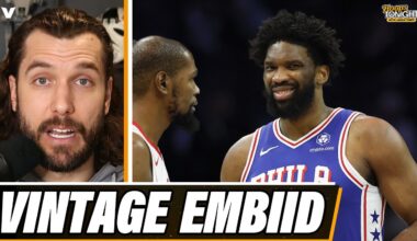 VINTAGE Joel Embiid in win vs. Rockets shows 76ers ceiling | NBA Reaction