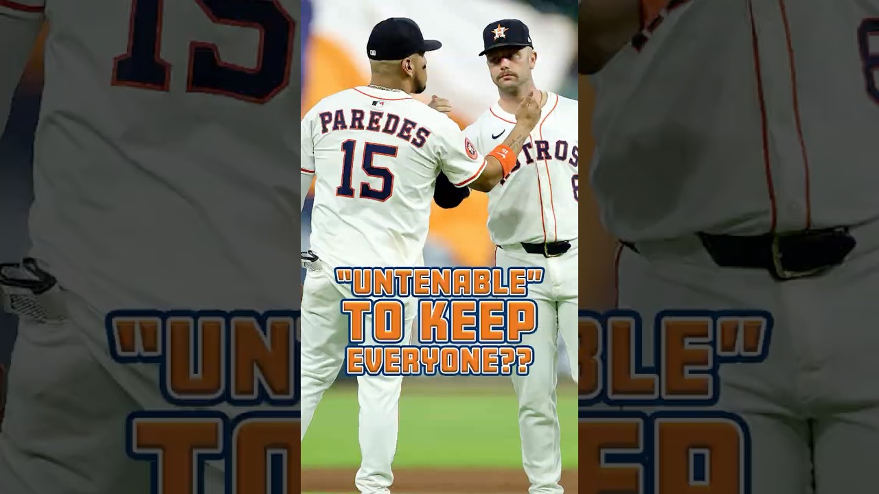 Astros could be FORCED to trade key player by "untenable" situation?? #Astros #HoustonAstros #MLB
