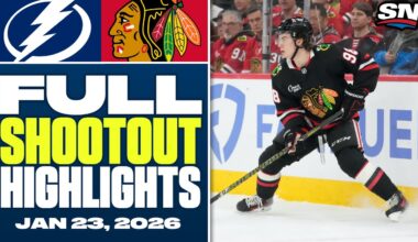 Tampa Bay Lightning vs. Chicago Blackhawks | FULL Shootout Highlights - January 23, 2026