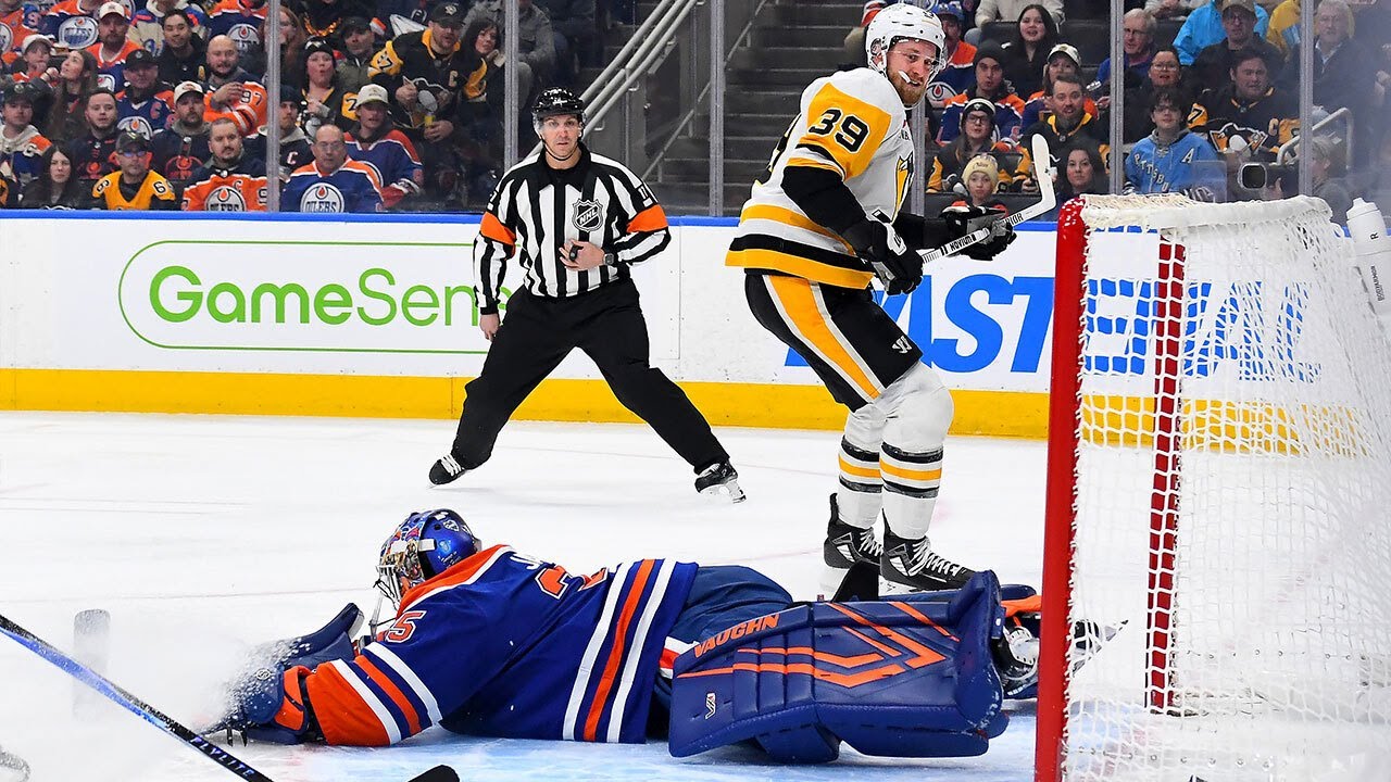 Penguins drop 3 in 37 SECONDS against Jarry!