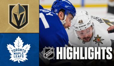 Golden Knights vs. Maple Leafs | NHL Highlights | January 23, 2026