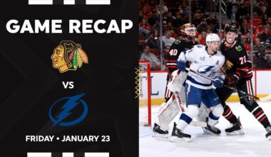 Blackhawks vs. Lightning Game Highlights | 1.23.26