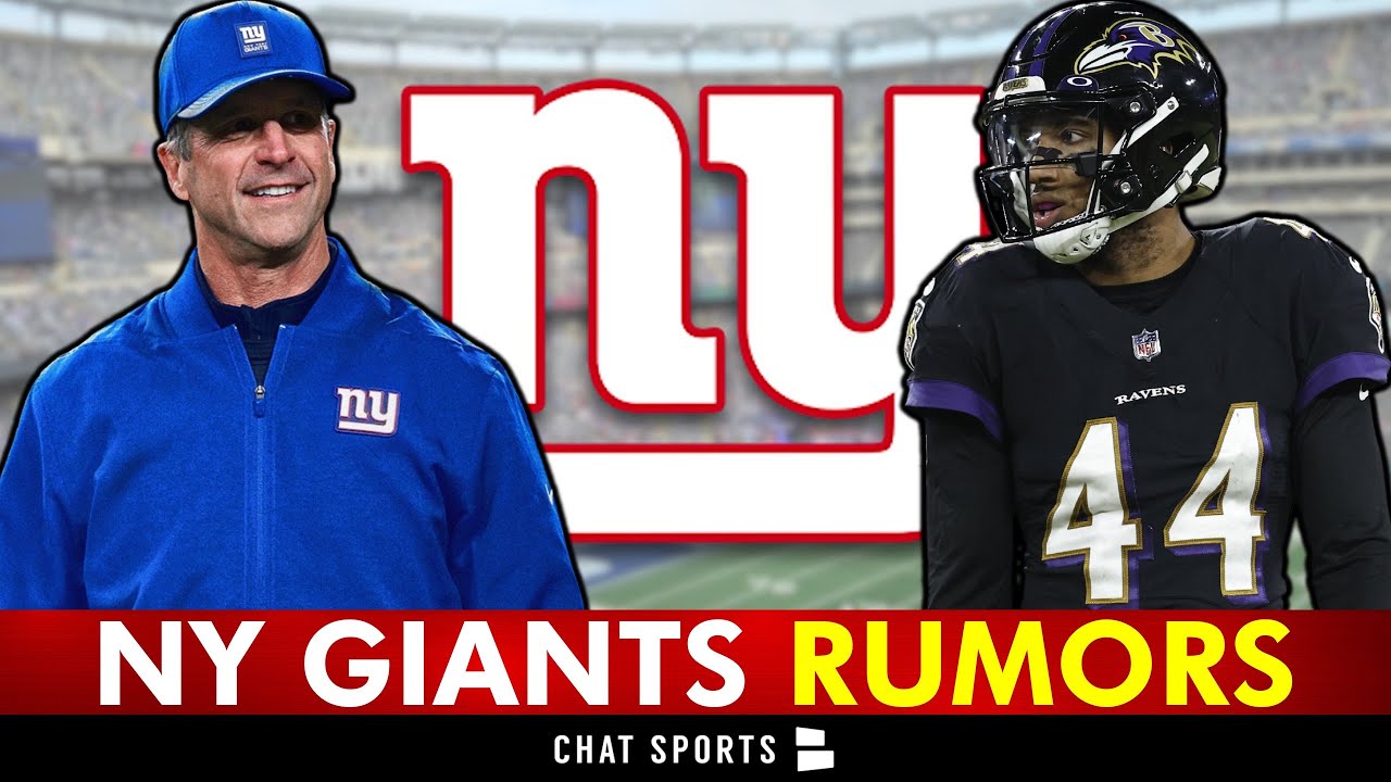 Giants Free Agent Targets John Harbaugh Could STEAL From Ravens