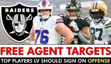 Raiders 2026 NFL Free Agency: Top NFL Free Agents Las Vegas Should Target On Offense