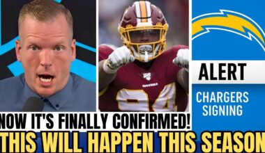 🎊🥳 NOW! HE'S A LOS ANGELES CHARGERS PLAYER! THEY ACTED FAST AND SECURED THE PLAYER THEY WANTED!
