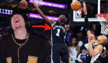 BLOCK PARTY! Reacting to Spurs vs Jazz!