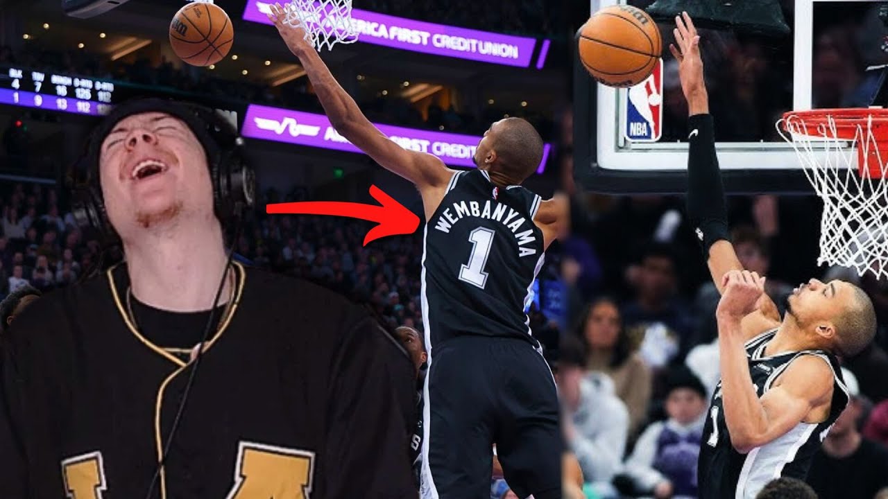 BLOCK PARTY! Reacting to Spurs vs Jazz!