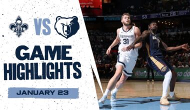 Memphis Grizzlies Highlights vs. New Orleans Pelicans