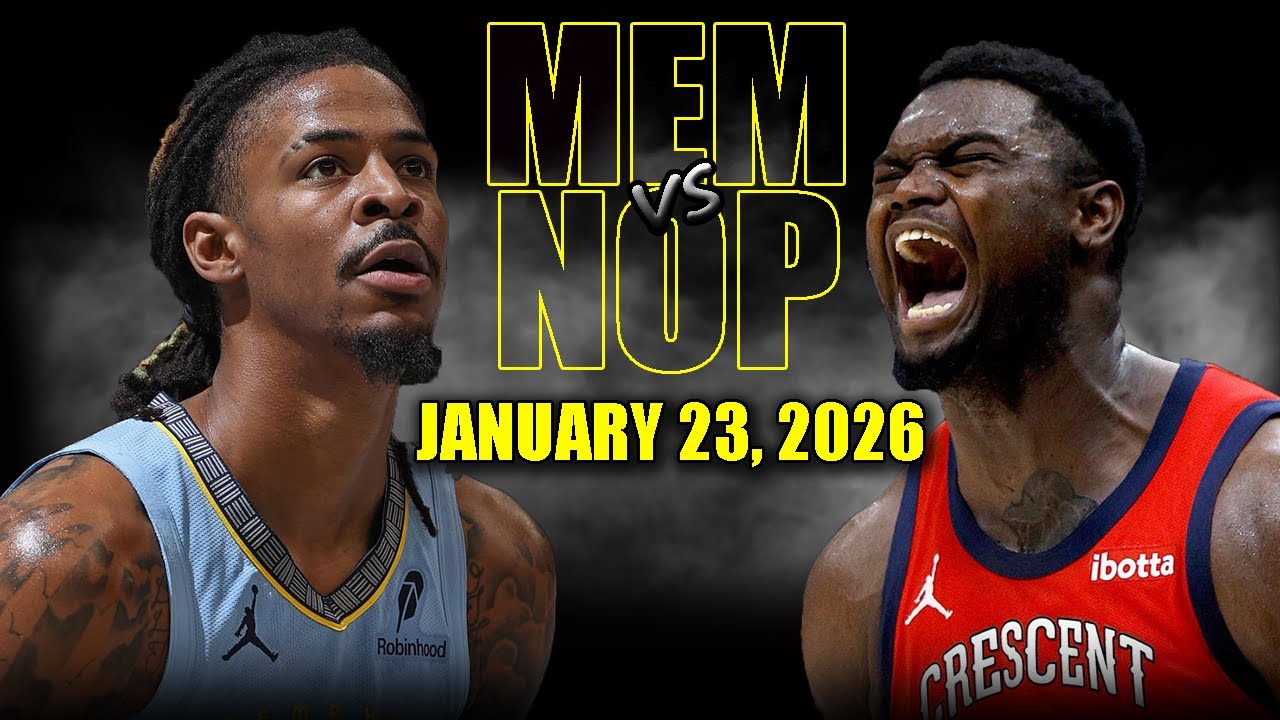Memphis Grizzlies vs New Orleans Pelicans Full Game Highlights – January 23, 2026 | NBA Season