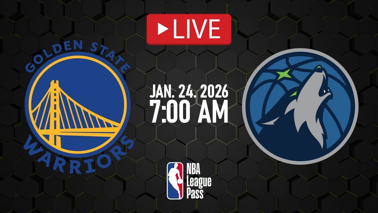 NBA LIVE! Golden State Warriors vs Minnesota Timberwolves | Jan. 24, 2026 | Wolves vs Warriors 2K26