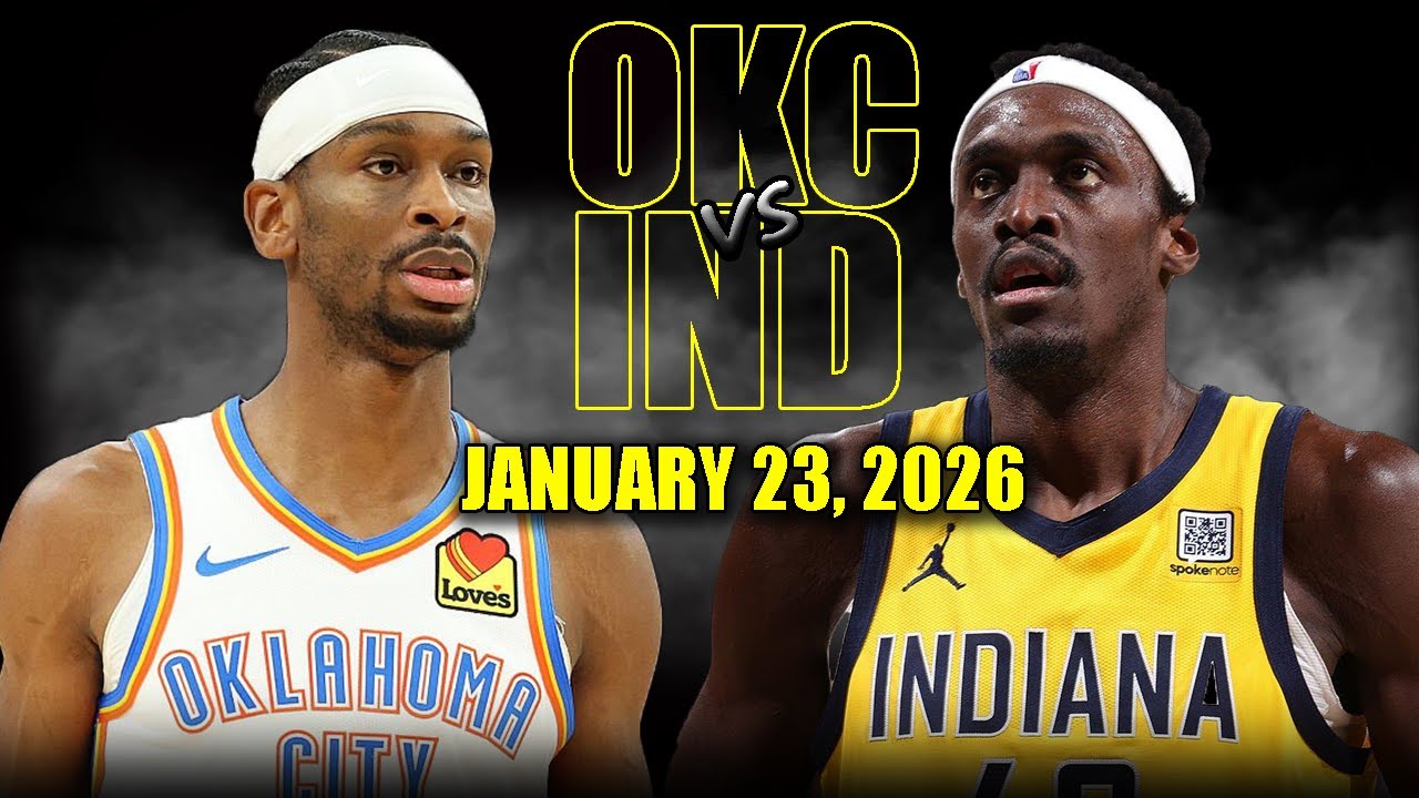 Oklahoma City Thunder vs Indiana Pacers Full Game Highlights – January 23, 2026 | NBA Season