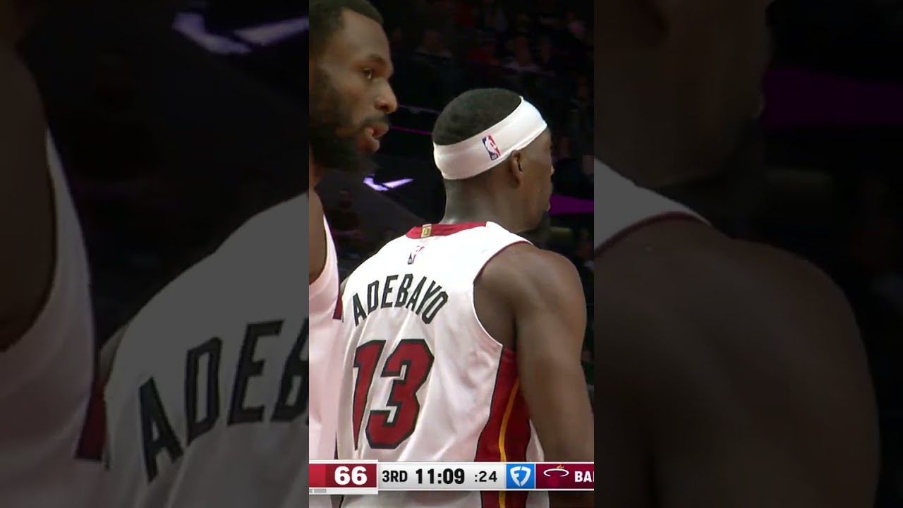 Wiggs Steal 👉 Bam Bucket! #nba #miami #basketball