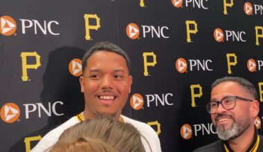 Pirates Prospect Esmerlyn Valdez Visits Pittsburgh for First Time