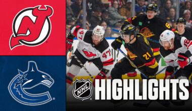 Devils vs. Canucks | NHL Highlights | January 23, 2026