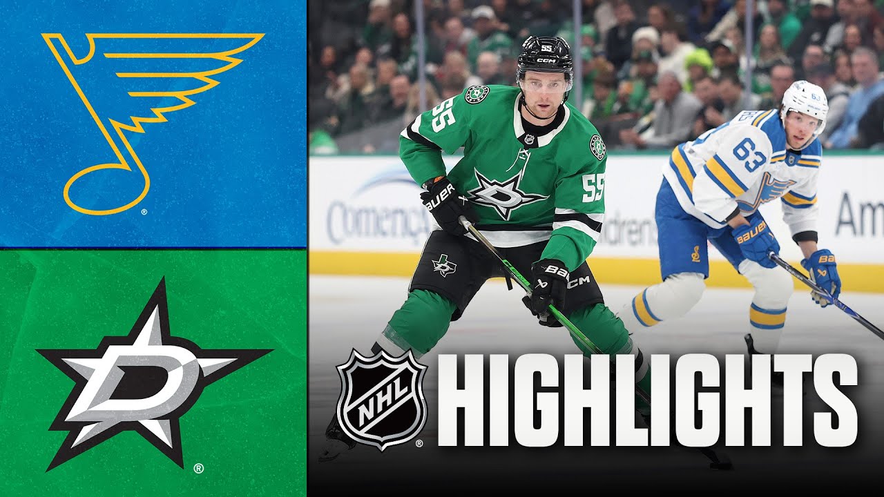 Blues vs. Stars | NHL Highlights | January 23, 2026