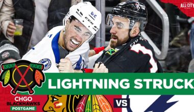BLACKHAWKS POSTGAME: Hawks Lose Shootout THRILLER vs Lightning | CHGO Blackhawks