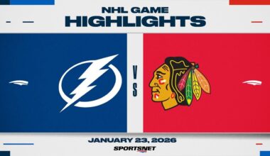 NHL Highlights | Lightning vs. Blackhawks - January 23, 2026