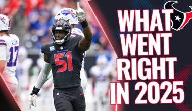 The Houston Texans Had PLENTY Go Their Way in 2025