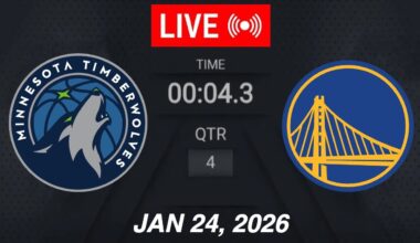 NBA LIVE! Golden State Warriors vs Minnesota Timberwolves | January 24, 2026 | 2026 NBA Season Live