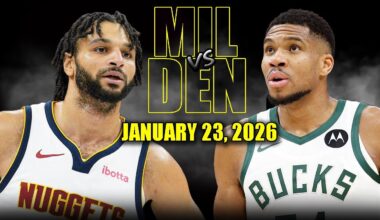 Milwaukee Bucks vs Denver Nuggets Full Game Highlights – January 23, 2026 | NBA Season