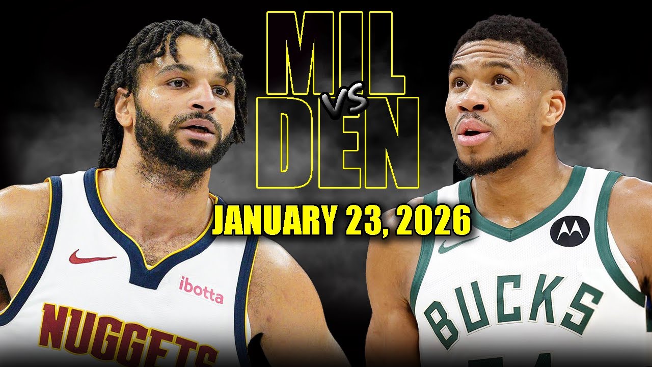 Milwaukee Bucks vs Denver Nuggets Full Game Highlights – January 23, 2026 | NBA Season