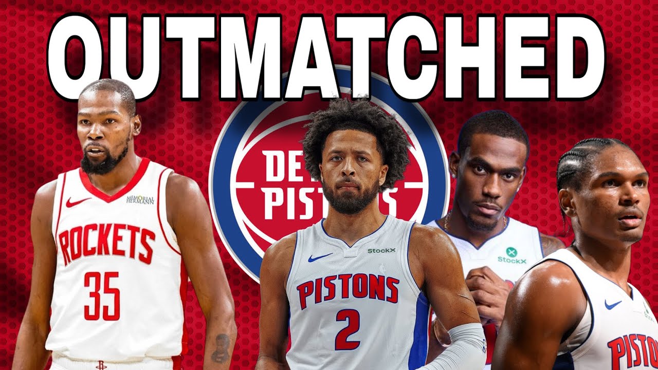 Detroit Pistons get OUTMATCHED vs ROCKETS and Kevin Durant
