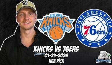 New York Knicks vs Philadelphia 76ers 1/24/26 NBA Free Picks & Prediction | NBA Betting Tips