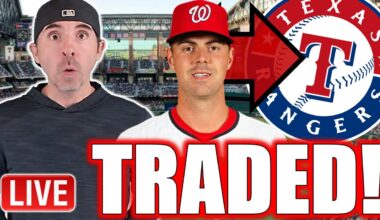 MacKenzie Gore TRADED To The Rangers For 5 Prospects!…Too Much?
