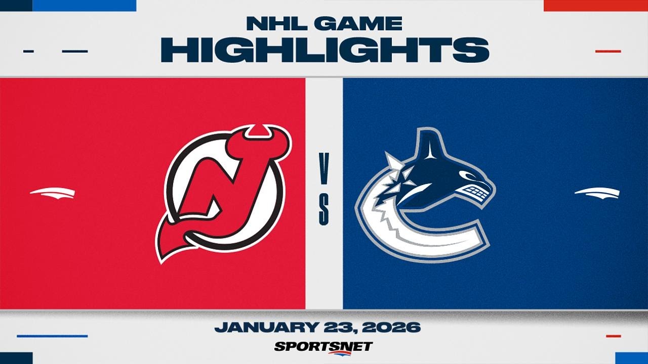 NHL Highlights | Devils vs. Canucks - January 23, 2026