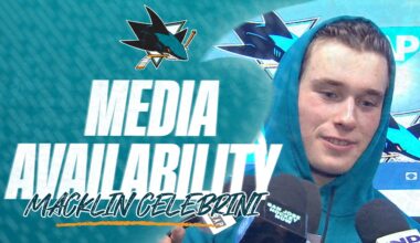 Postgame vs NYR (1/23): Celebrini