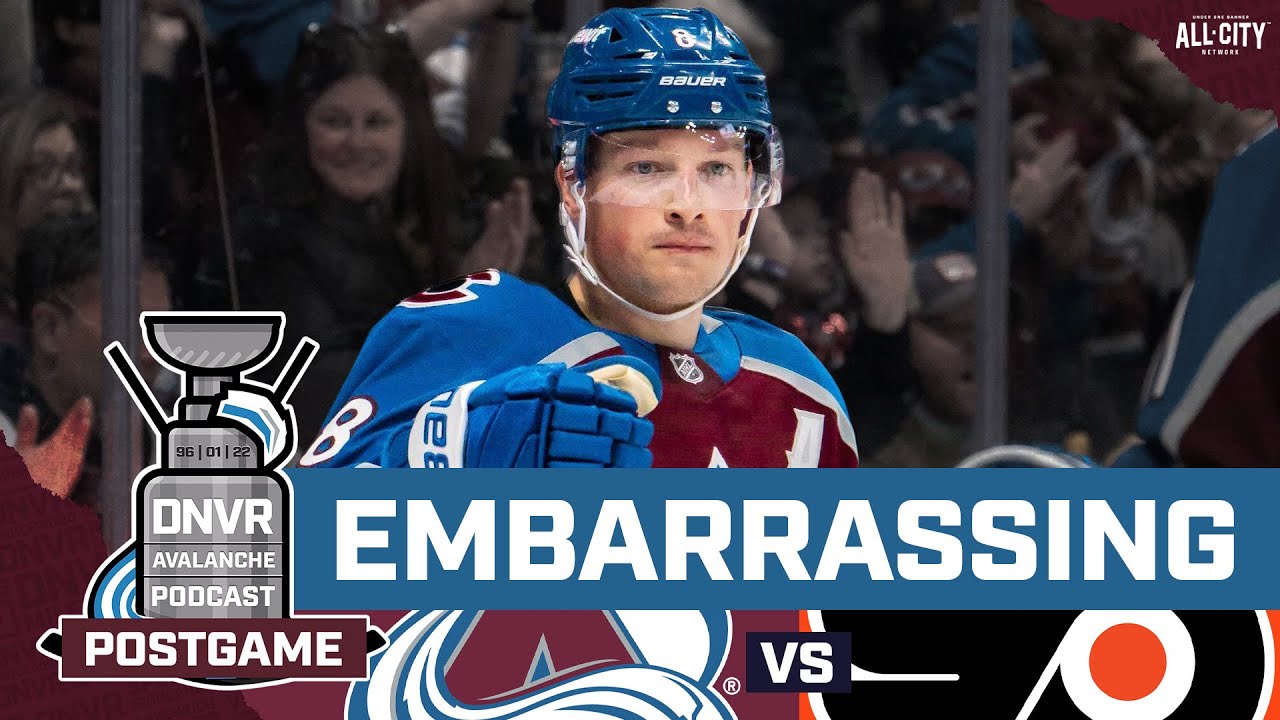 The Colorado Avalanche get embarrassed in 3rd period by Philadelphia Flyers