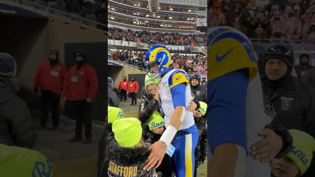 The Staffords 🥹💙  #nfl #shorts #rams