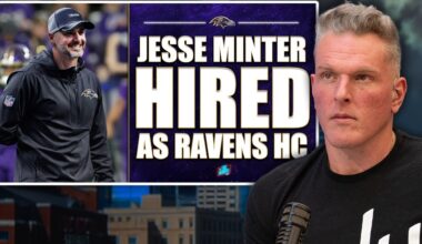 Ravens Hire Chargers DC Jesse Minter As Head Coach | Pat McAfee Show