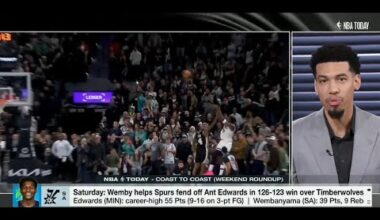 NBA TODAY | Danny Green on Wemby helps Spurs fend off Ant Edwards in 126-123 win over Timberwolves