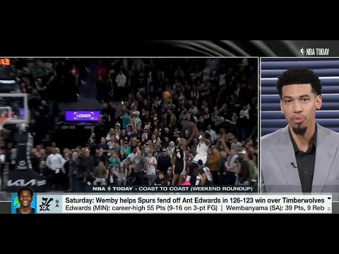 NBA TODAY | Danny Green on Wemby helps Spurs fend off Ant Edwards in 126-123 win over Timberwolves