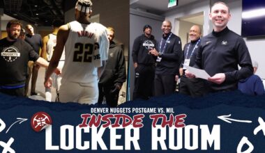 "Let's Go Get Another One" Denver Nuggets Locker Room After Win 🎥 | vs. MIL