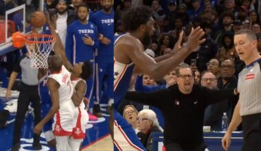 Kevin Durant gets away with goaltend on Tyrese Maxey game winner and 76ers weren't happy