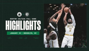 Hugo Gonzalez's clutch three leads Boston Celtics to a 130-126 victory over the Brooklyn Nets