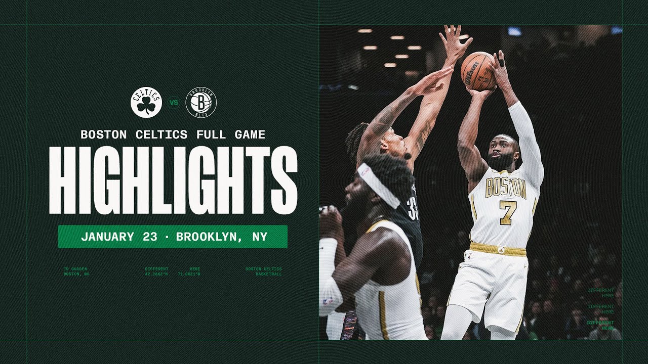 Hugo Gonzalez's clutch three leads Boston Celtics to a 130-126 victory over the Brooklyn Nets