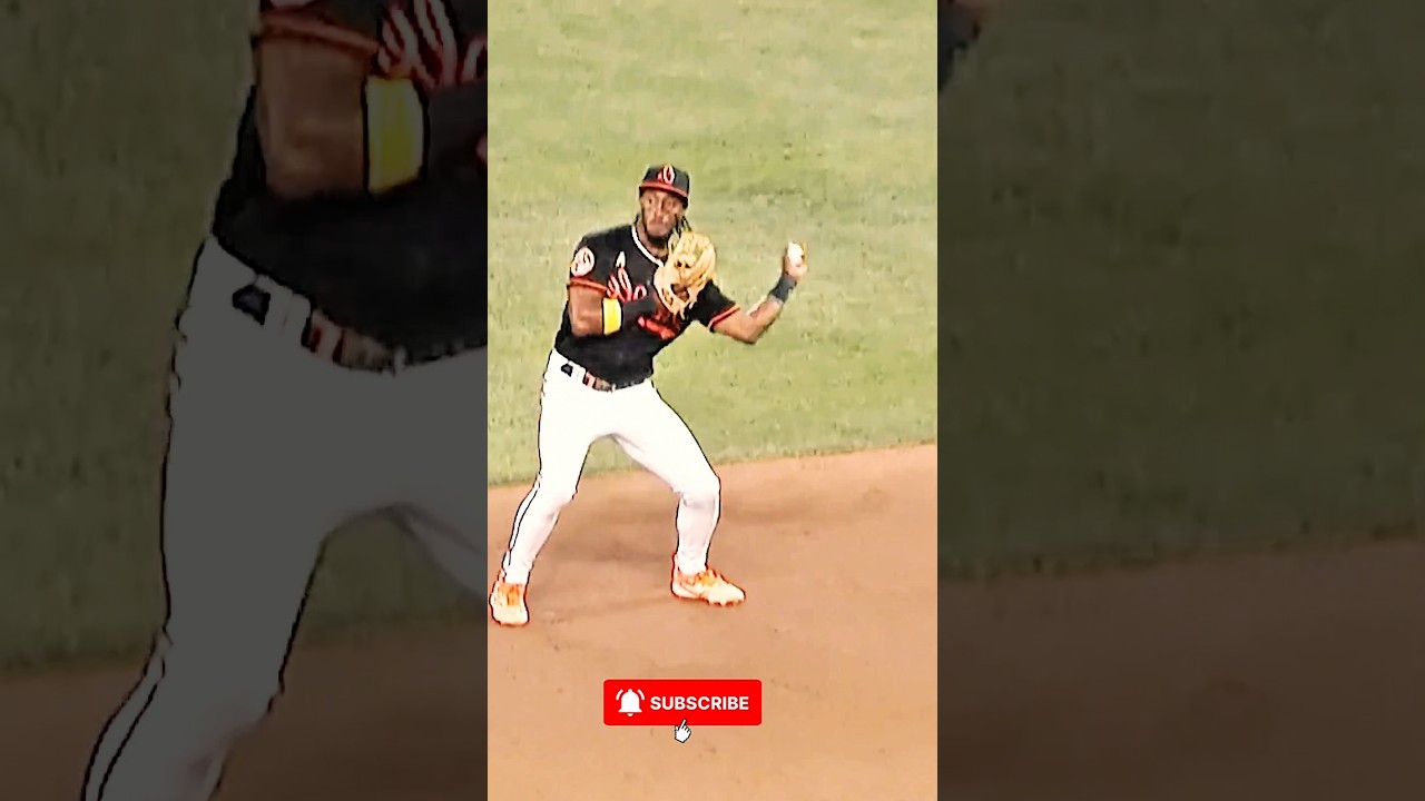 Defense Wins Games ⚾🔥 | Gunnar Henderson Sparks Orioles Magic #youtube #shorts#sportsball