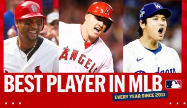 Every player ranked #1 in MLB's Top 100 Players Right Now since 2011! (Pujols, Trout, Shohei & MORE)