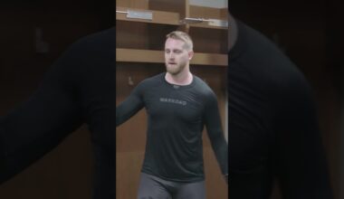 Anthony Mantha Gets Player of the Game Helmet