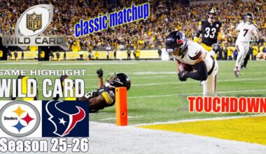 Steelers vs. Texans Wild Card RD | Full Game highlight | 2026 NFL Season Today