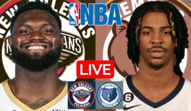 LIVE: NEW ORLEANS PELICANS vs MEMPHIS GRIZZLIES | NBA | PLAY BY PLAY | SCOREBOARD